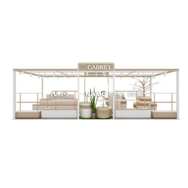 Jewelry Booth Fashion Design Wooden or Glass Shopping Mall Commercial Retail Floor Stand Display Kiosk