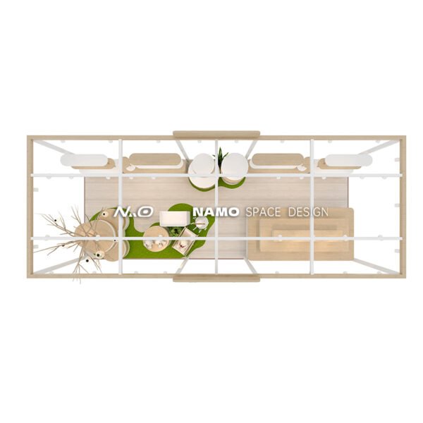 Jewelry Booth Fashion Design Wooden or Glass Shopping Mall Commercial Retail Floor Stand Display Kiosk - Image 3